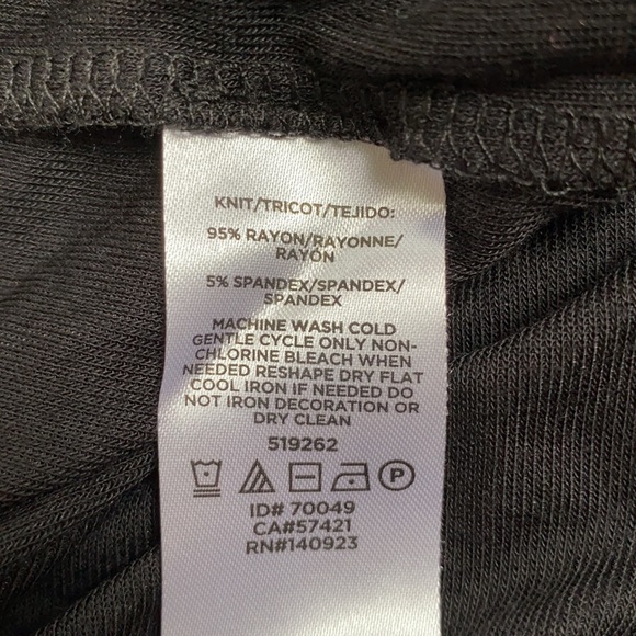 Loft 3/4 Sleeve Dolman Knit Top 💗 Black - Picture 10 of 12